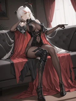 [Friedrichdoge] Ägir from AzurLane (AI Generated)