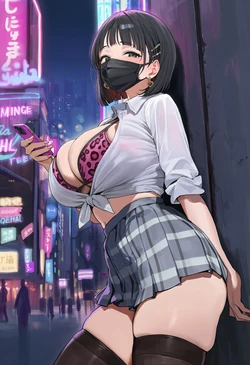 [Patreon] (Milk Tooth) Suguha Kirigaya Gyaru (AI Generated)