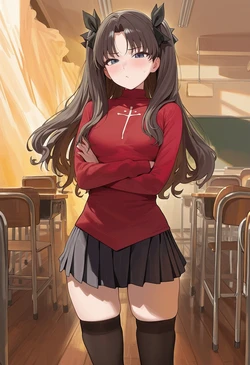 [Patreon] (Milk Tooth) Rin Tohsaka x Shinji Matou (AI Generated)