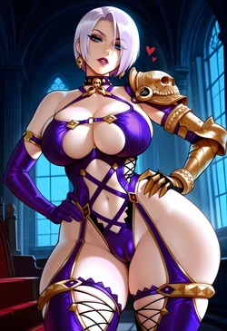 DreamcoreArt - Set 1548 - Ivy Valentine BWC (Mega Set) (Patreon) (AI Generated)