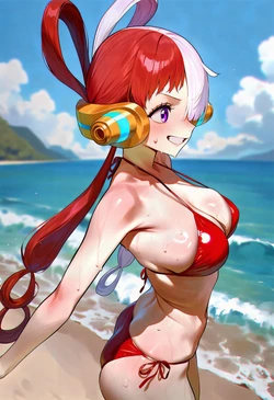[MOKIIIMOKIII] Uta (One Piece) [AI Generated]