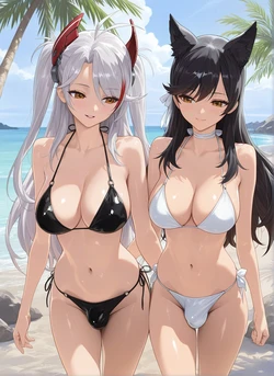 [Rametaki][AI generated]2026-04-29 Atago x Prinz Eugen