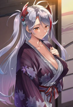 [コクオウ] プリンツ・オイゲン 旅館で [AI Generated]