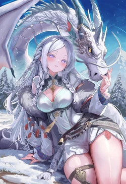 [HenryBoya] Pale skin glows, snow melts slow [AI Generated]