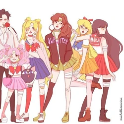 Sailor moon art compilation