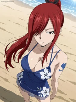 Erza Scarlet | Fairy Tail (FULL)(Set 13)[artkoikoi] [AI Generated]