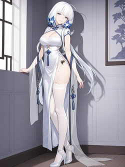 [Friedrichdoge] Illustrious from AzurLane (AI Generated)