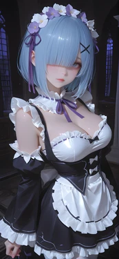 [HalfLove] Rem (Patreon) [AI Generated]