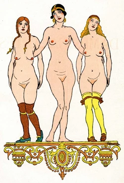 Joseph Hémard - Les dames galantes