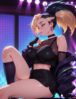 [kaistar] Akali KDA The Baddest [AI Generated]