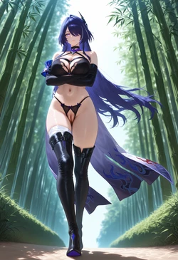 [Allenby] Acheron - Blacked with Best Friend /黄泉 - 和黑天鹅的不伦旅行 (121p) [AI Generated]