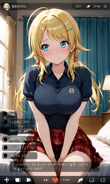 八宮めぐるちゃんの強制オナニーライブ配信 [AI Generated]