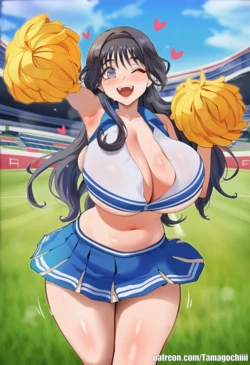 [Tamagochiiii] Kaoruko Cheering Girlfriend (AI Generated)