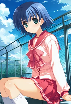 十波由真の屋上でふたりエッチ [AI Generated]