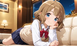 周防桃子ちゃんプロデューサーにおもちゃで悪戯される [AI Generated]