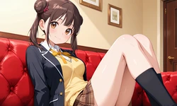 園田智代子ちゃんプロデューサーからおもちゃで悪戯される [AI Generated]