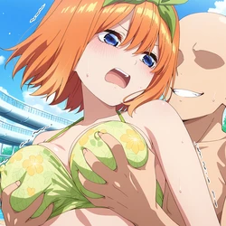 [bm/bm337 (29533372)] Yotsuba Nakano [AI Generated]