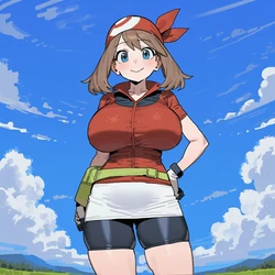 [雷門AIショップ] May ハルカ (pokemon) [AI Generated]