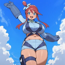 [雷門AIショップ] Skyla フウロ (pokemon) [AI Generated]