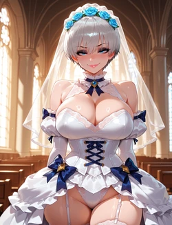[kaistar] Hana Uzaki Wedding [AI Generated]