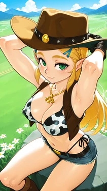 [wienergens] Zelda Cowgirl [AI Generated]
