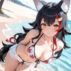 [Scarlet Sky] Ookami Mio [AI Generated]
