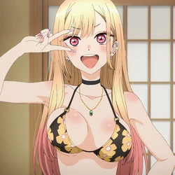 Marin and gojo, play at gojos house. (Short/ longish text story) Might be images creator (SecreArt) [AI Generated]