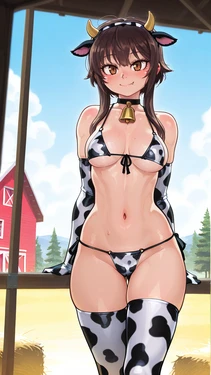 [wienergens] Megumin Cowkini [AI Generated]