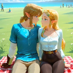 [GabrAil] Zelda X Link [AI Generated]