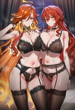 ChocoPizza - Mavuika + Himeko (243) [AI Generated]