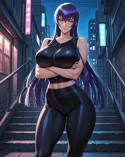 [Konoha Waifus] Saeko [AI Generated]
