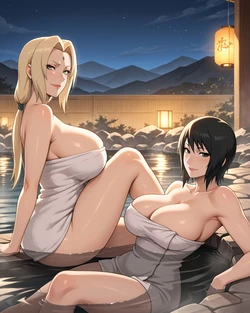 [Konoha Waifus] Tsunade & Shizune [AI Generated]