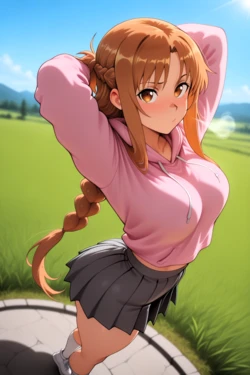 ArtSinof - Asuna Yuuki - Sword Art Online [AI GENERATED]
