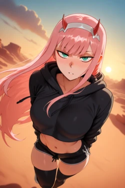 ArtSinof - Zero Two - Darling in the Franxx [AI GENERATED]
