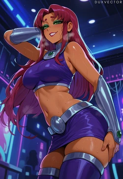 [Duxvector] Starfire BWC [ai generated]