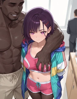 [NeekoSan] Shizuka Mikazuki 三日月閑 (Zom 100 Bucket List of the Dead) [AI Generated]