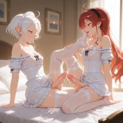[Silver Turtle] Sylphiette x Eris 2 [AI Generated]