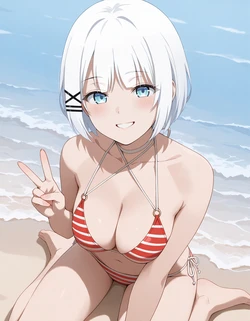[langust022] Siesta(swimsuit+wedding dress) tanmoshi [AI Generated]