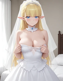 [langust022] Seras Ashrain(swimsuit+wedding dress) Failure Frame 233P [AI Generated]