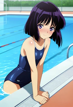 土萠ほたるちゃん水着で一人えっち [AI Generated]