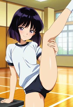 土萠ほたるちゃんのブルマでふたりエッチ [AI Generated]