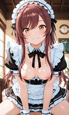 大崎甘奈ちゃんメイドでふたりエッチ [AI Generated]