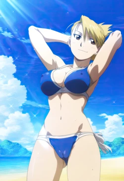 [Vanitas AI] Riza Hawkeye 1 [AI Generated]