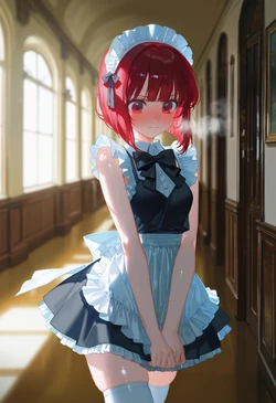 [Cornelia Winterhowl] Maid OshiNoKo pt3 [AI Generated]