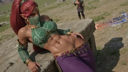 (GIF)Urbosa’s Punishment of Link[Ai generated]