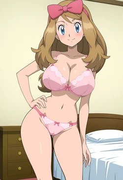[Aindroidparanoid] Serena - Pokemon [AI Generated]