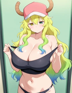 [Hentai Hideout] Lucoa (Miss Kobayashis Dragon Maid) [AI Generated]