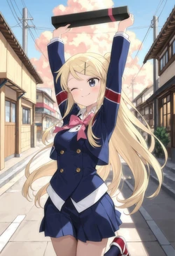 [ai_nano] 20250510_01 Karen Kujo (Kin-iro Mosaic) (Pixiv) [AI Generated]