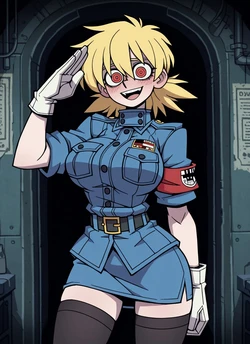 Hellsing. Victoria. Defeat.[Vanripper Style] [AI Generated]