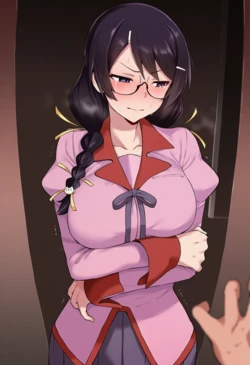 [Pixiv] ゆたか/Yutaka (20097007) - Monogatari Series: Hanekawa & Black Hanekawa [AI Generated]